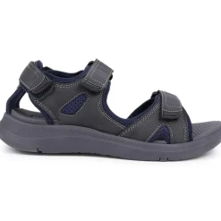 Touch-Fasten Sandals - Navy