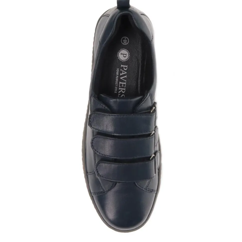 Touch-Fasten Trainers - Navy
