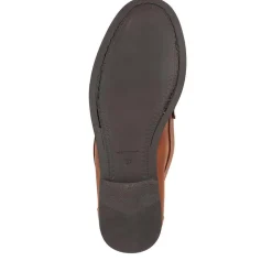 Trish Leather Casual Moccasins - Tan