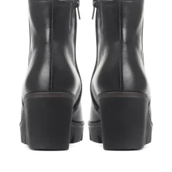 Utopia Gabor Wedge Heel Ankle Boots - Black