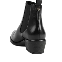 Van Dal Barlow II Wide Fit Leather Ankle Boots - Black Leather