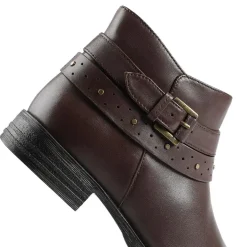 Van Dal Fiesta II Extra Wide Fit Ankle Boots - Brown Leather