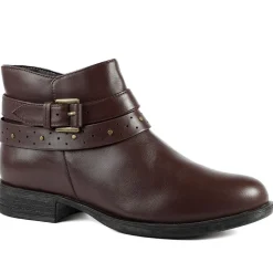 Van Dal Fiesta II Extra Wide Fit Ankle Boots - Brown Leather