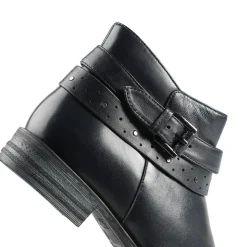 Van Dal Fiesta II Extra Wide Fit Ankle Boots - Navy Leather
