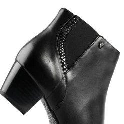 Van Dal Swanton Leather Ankle Boots - Black Leather