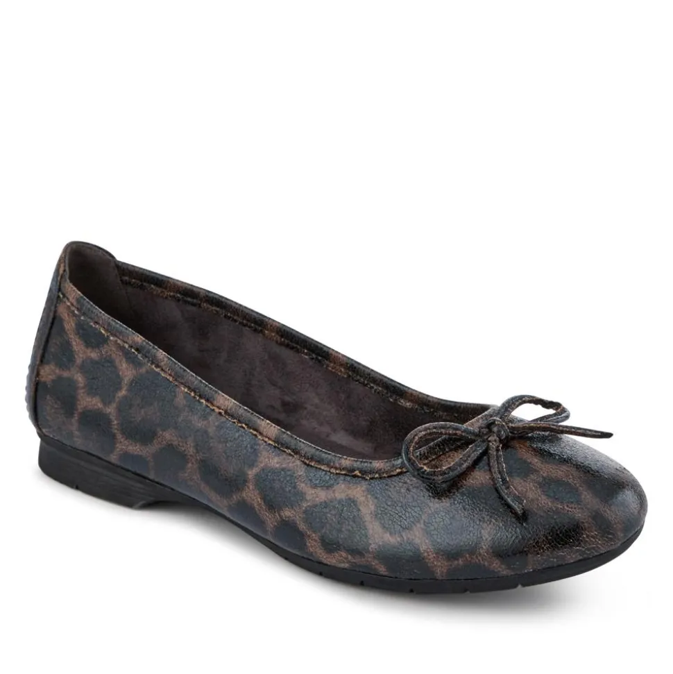 Vegan Bow-Detailed Pumps - DARK LEOPARD