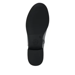 Warm Block Heel Long Boots - Black