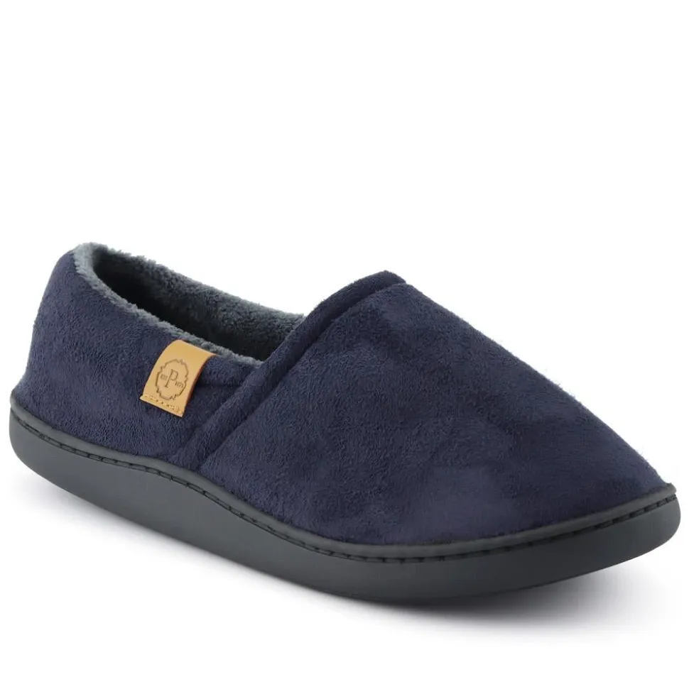Warm Full Slippers - Navy