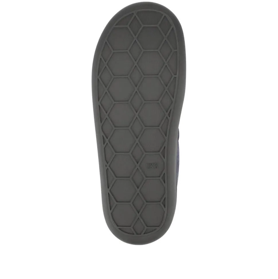 Warm Full Slippers - Navy