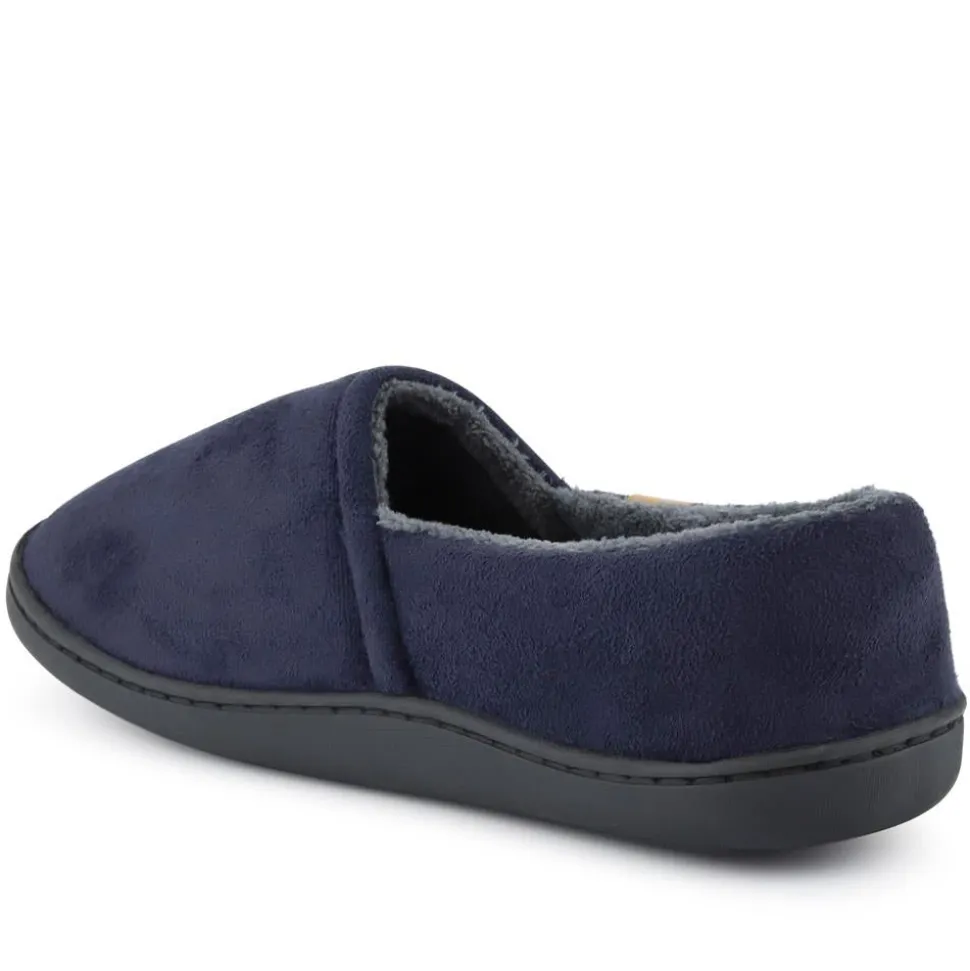 Warm Full Slippers - Navy