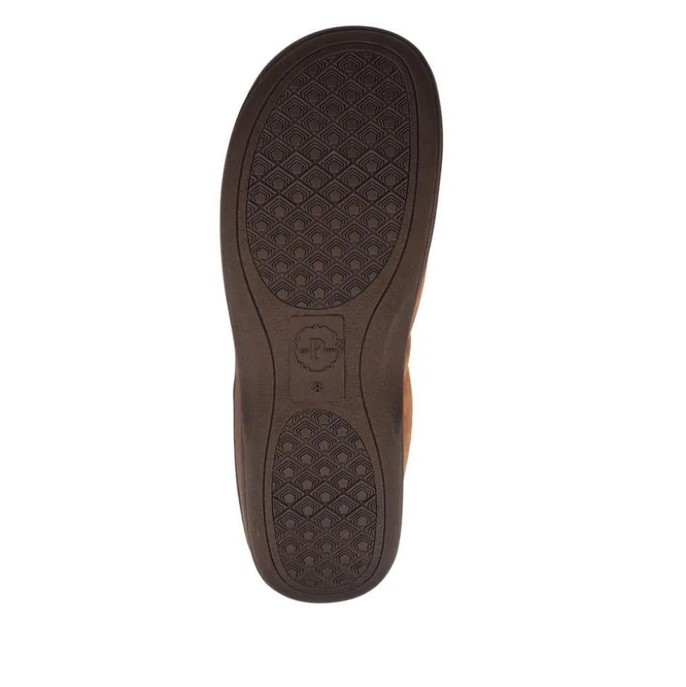 Warm Lightweight Slippers - Tan