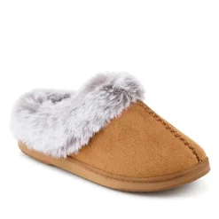 Warm Lined Cushioning Luxury Fur Slippers - Chestnut