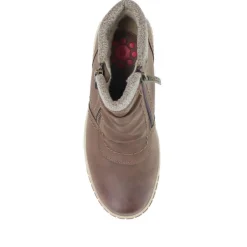 Water-Resistant Ankle Boots - Brown
