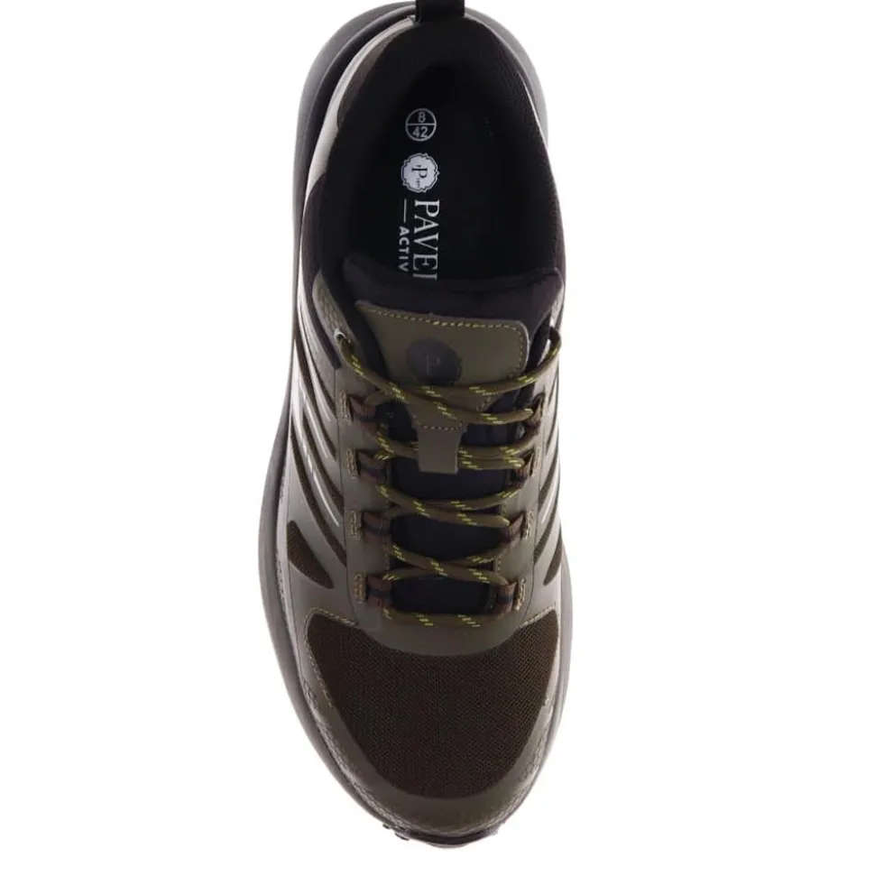 Water-Resistant Trainers - Olive