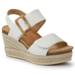 Wedge-Heeled Espadrilles - White