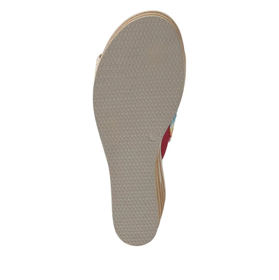 Wedge-Heel Mules - Multi