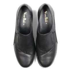 Wedges Classic E Fit - Black Leather