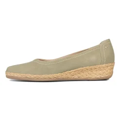 Wedges Classic Timeless - Spring Green Suede