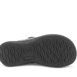 Wide Fit Adjustable Fasten Sandals - Light Grey