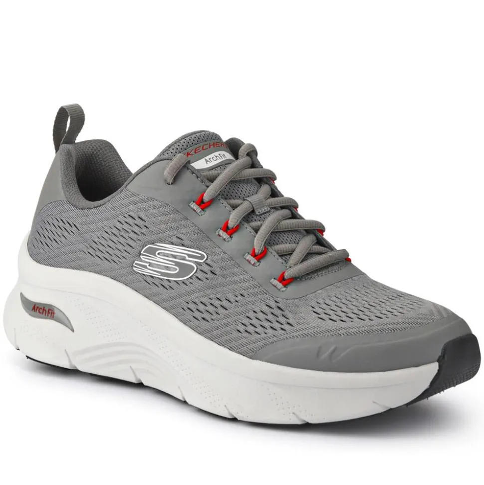 Wide-Fit Arch Fit D'Lux Summer Trainers - Grey