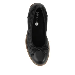 Wide Fit Bow-Detailed Pumps - Black Leopard