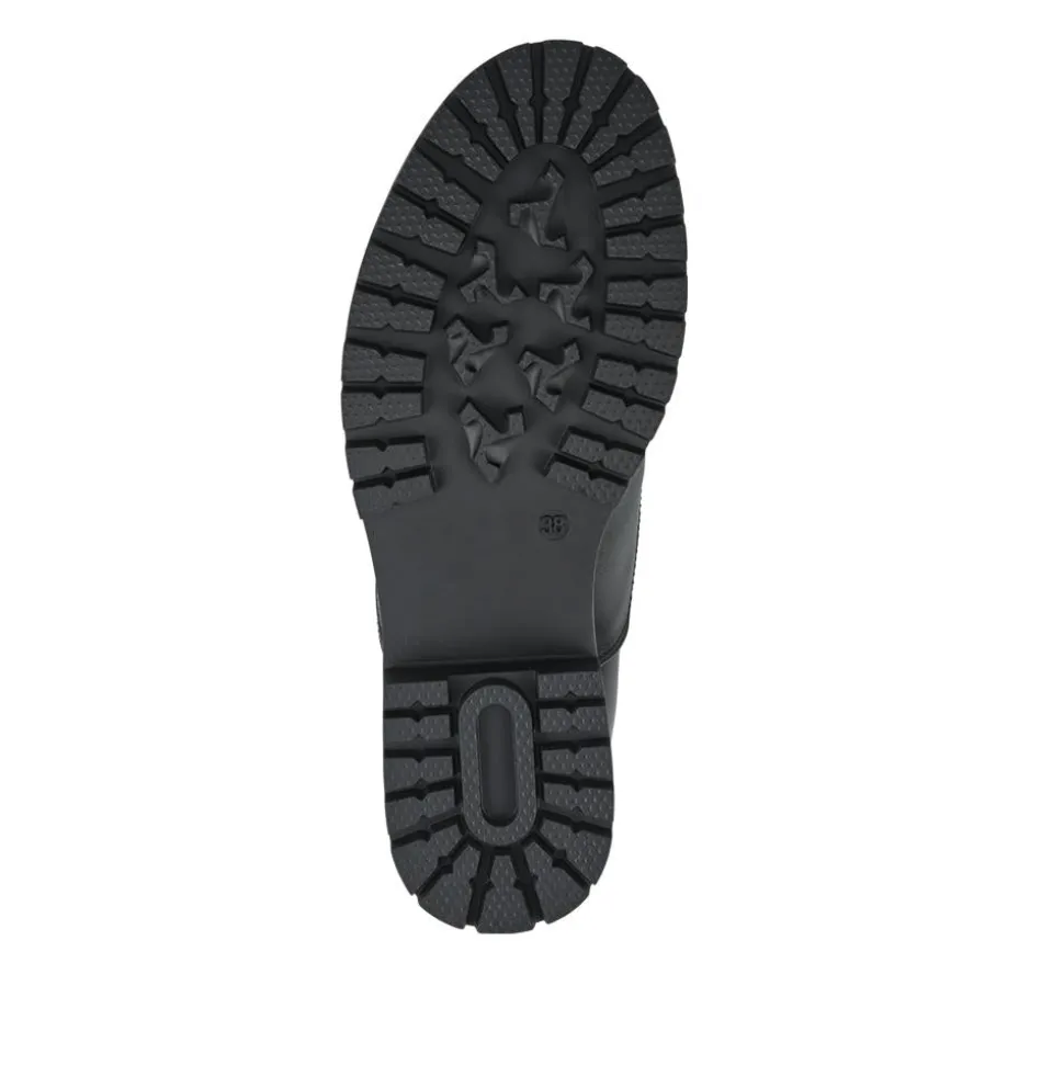 Wide Fit Casual Lace-Up Shoes - Black