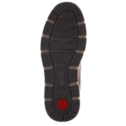 Wide Fit Casual Lace Up Trainers - Brown
