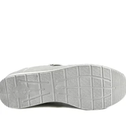 Wide Fit Casual Zip & Lace Trainers - Grey