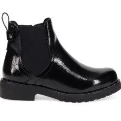 Wide-Fit Chelsea Boots - Black Patent
