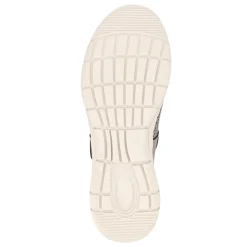Wide Fit Chunky Leather Mary Janes - Pewter