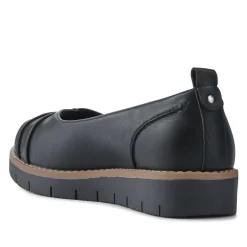 Wide Fit Chunky Pumps - Black