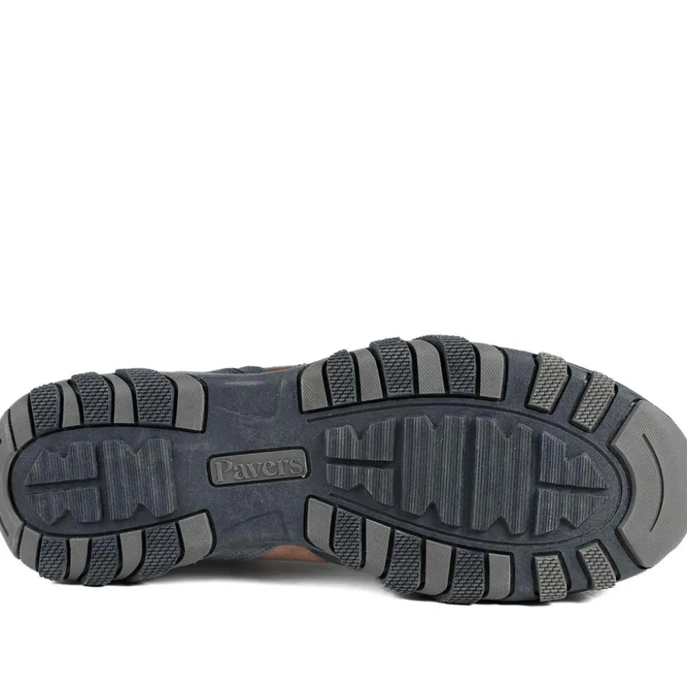 Wide Fit Cushioned Slip On Shoes - Navy