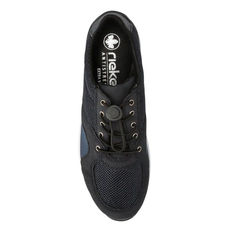 Wide-Fit Cushioning Trainers - Navy