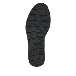 Wide Fit Elasticated Slip-On Shoes - Black