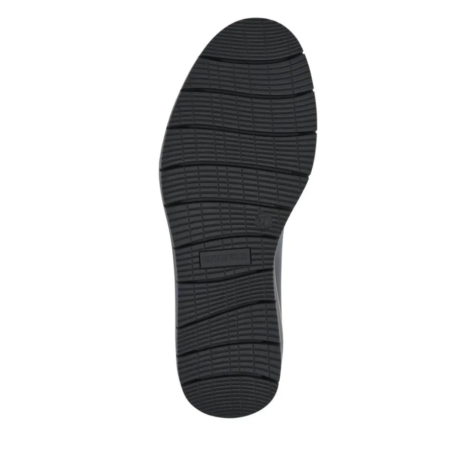 Wide Fit Elasticated Slip-On Shoes - Black