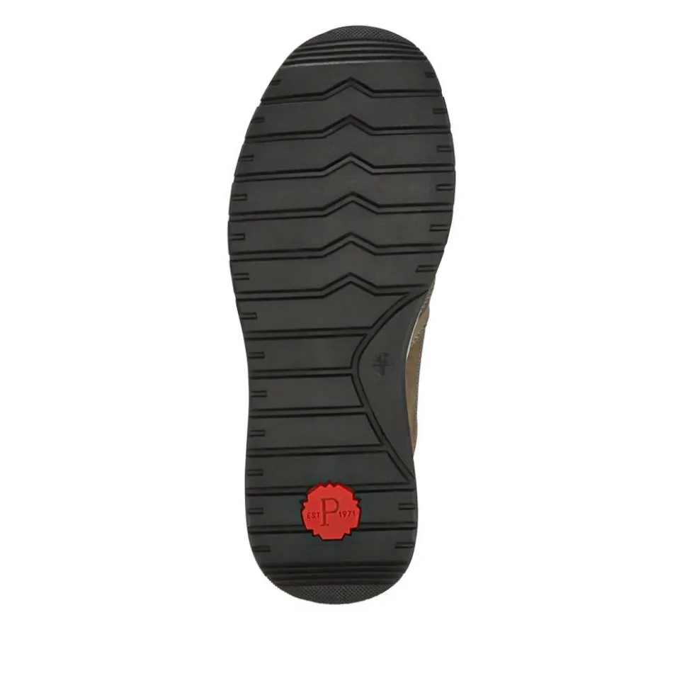 Wide Fit Elasticated Slip On Shoes - Khaki
