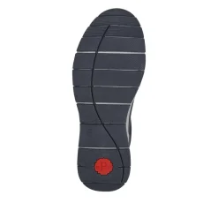 Wide Fit Elasticated Slip-On Shoes - Navy