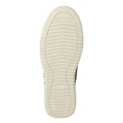 Wide-Fit Fabric Lace-Up Shoes - Navy