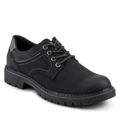 Wide Fit Lace Up Casual Shoes - Black