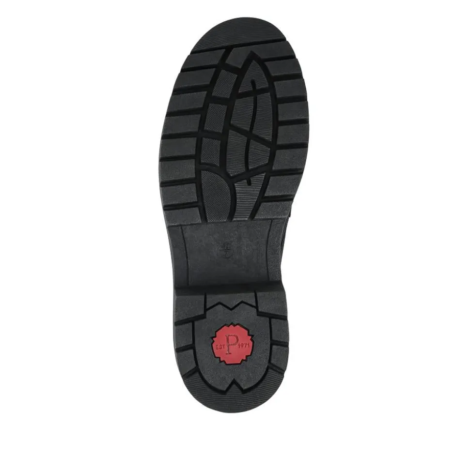 Wide Fit Lace Up Casual Shoes - Black