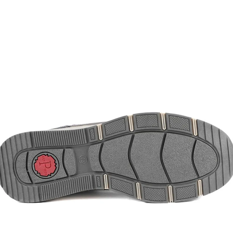 Wide Fit Lace Up Shoes With Grip Sole - Brown