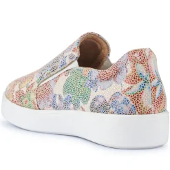 Wide Fit Ladies' Slip-On Shoes - Floral