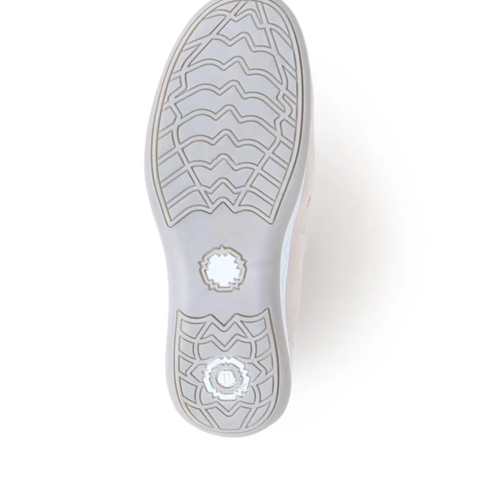 Wide Fit Leather Arch Support Trainers - Floral