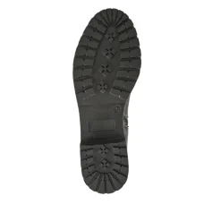 Wide Fit Leather Elasticated Long Boots - Chocolate