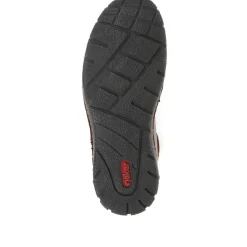 Wide Fit Leather Shoes - Dark Brown