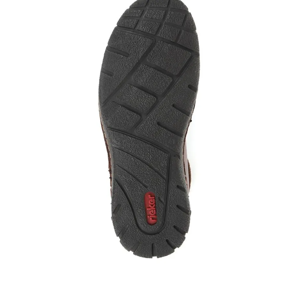 Wide Fit Leather Shoes - Dark Brown
