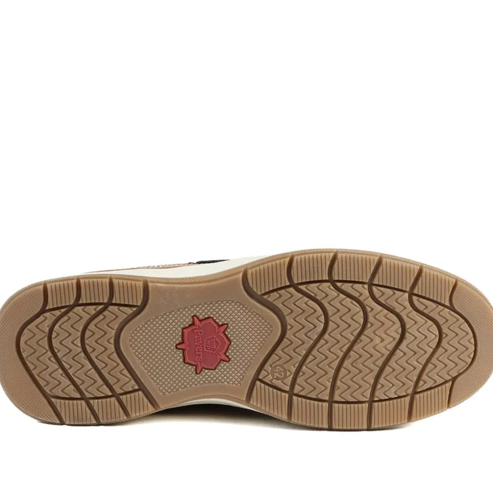 Wide Fit Lightweight Lace Up Shoes - Tan