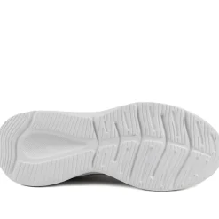 Wide Fit Memory Foam Easy Step In Trainers - Taupe