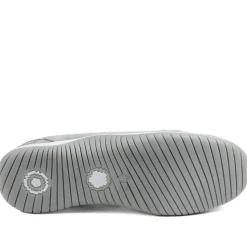 Wide Fit Memory Foam Floral Pumps - Grey