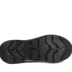 Wide Fit Memory Foam Sporty Pumps - Black